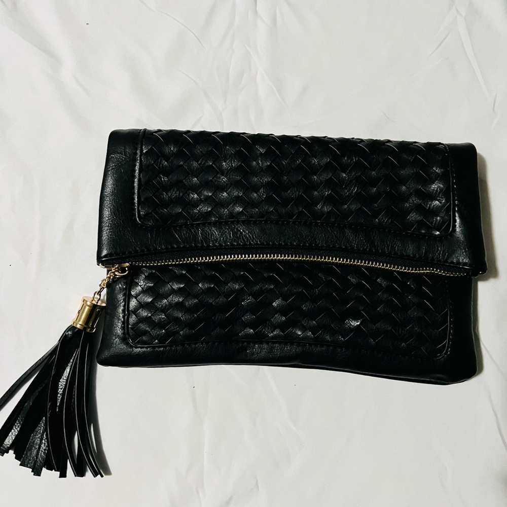 Black crossbody/ clutch